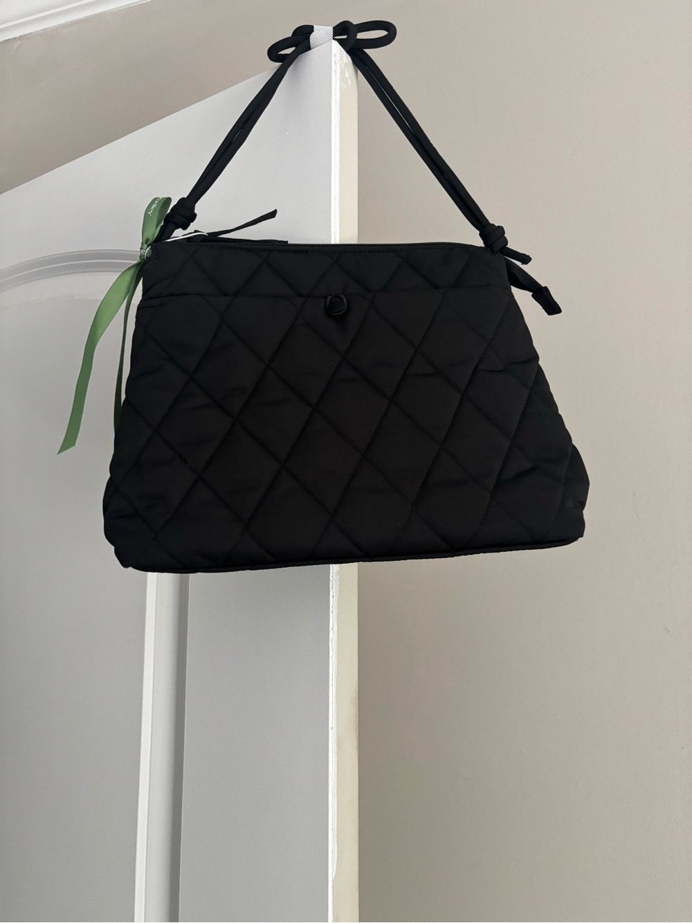 Vera Bradley Quilted Black Crossbody